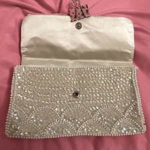 Vintage Sequined Beaded Handbag